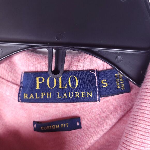 Ralph Lauren Polo Shirt Mens Small Light Red Green Pony Cotton - Picture 10 of 12